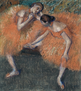 Two Dancers by Edgar Degas [1834–1917]